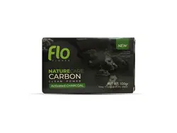 صابون زغال فلو وزن 100 گرمی