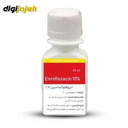 انروفلوکساسین 10 % 60 میلی گرم