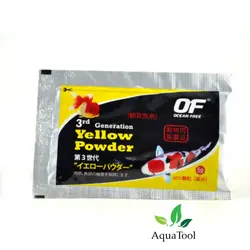 آکواتول|داروی ضد باکتری پودر زرد yelow powder اوشن فیری آکواریوم|قیمت ۷۰,۰۰۰&nbsp;تومان