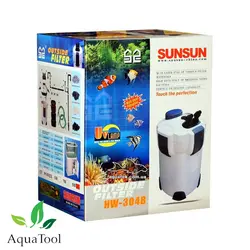 آکواتول|فیلتر سطلی یووی دار HW-304B سان سان|قیمت ۶,۳۰۰,۰۰۰&nbsp;تومان