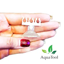 آکواتول|گیره سه تایی نگهدارنده شیلنگ آکواریوم گرینر|قیمت 5,500 تومان