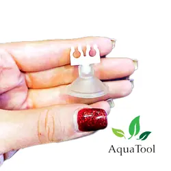 آکواتول|گیره دوتایی نگهدارنده شیلنگ آکواریوم گرینر|قیمت 5,000 تومان