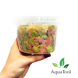 آکواتول|غذا پولکی بسته بندی 55 گرمی|قیمت 70,000&nbsp;تومان