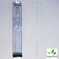 آکواتول|رابط شیلنگ هوا و CO2 شیشه ای 30 سانت گرینر|قیمت 85,000&nbsp;تومان