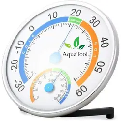 دماسنج و رطوبت سنج محیطی عقربه ای anymetre🇮🇷قیمت ۳۴۰,۰۰۰ تومان|آکواتول