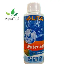 محلول آماده ساز آب آکواریوم واتر سیف 120 میل آلیتا🇮🇷قیمت ۰ تومان|آکواتول