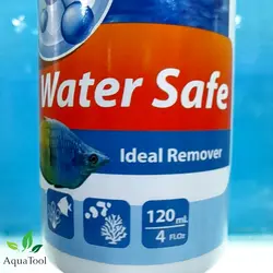 محلول آماده ساز آب آکواریوم واتر سیف 120 میل آلیتا🇮🇷قیمت ۰ تومان|آکواتول