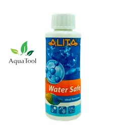 محلول آماده ساز آب آکواریوم واتر سیف 120 میل آلیتا🇮🇷قیمت ۰ تومان|آکواتول