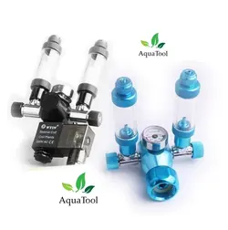 آکواتول|مانومتر و رگلاتور برقی CO2 دوخروجه ST-02 پرفشنال|قیمت ۱,۴۰۰,۰۰۰&nbsp;تومان