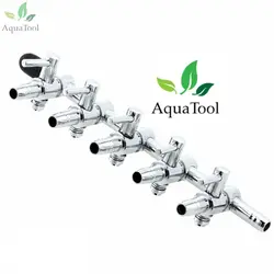 آکواتول|ترمینال تقسیم 5 کاناله فلزی استیل هوا|قیمت ۸۵,۰۰۰&nbsp;تومان