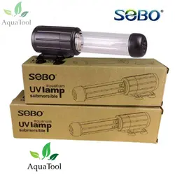 آکواتول|لامپ ضدعفونی یووی داخل آبی 7 واتUVC سوبو|قیمت ۳۴۰,۰۰۰&nbsp;تومان