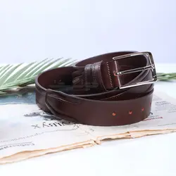 کمربند مردانه چرم طبیعی