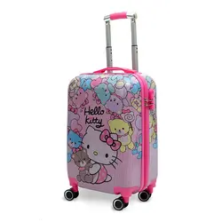 چمدان فانتزی مدل هلو کیتی 1007
