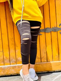 شلوار لگ زاپدار