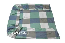 ملحفه کشدار و روبالشی دو نفره سایز 160 کد024