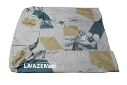 ملحفه کشدار و روبالشی دو نفره سایز 160 کد028