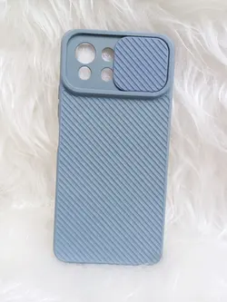 کاور طرح سلیکونی کبریتی داخل مخمل محافظ لنز دار کشویی شیائومی گوشی MI 11 LITE