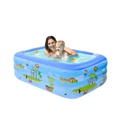 استخر آبی و توپی بادی