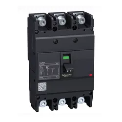 کليد اتوماتيک فیکس 225 آمپر اشنایدر مدل EZC250H3225 - کالای برق متینی - فروشگاه متینی
