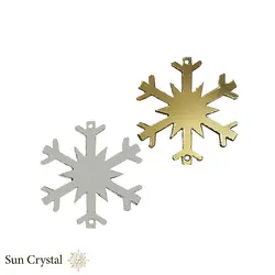 آویز طلق دانه برف پرده کریستالی &bull; فروشگاه اینترنتی سانسی پلازا