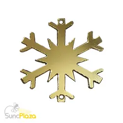 آویز طلق دانه برف پرده کریستالی &bull; فروشگاه اینترنتی سانسی پلازا