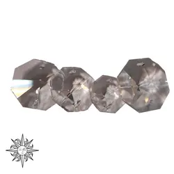 آویز دانه کریستال سایز بزرگ سفید &bull; فروشگاه اینترنتی سانسی پلازا