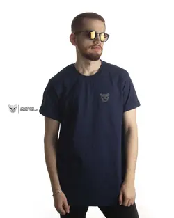 تی شرت ساده آبی نفتی
