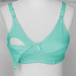 سوتین شیردهی شباهنگ مدل Easy Feeding رنگ فیروزه‌ای