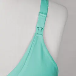 سوتین شیردهی شباهنگ مدل Easy Feeding رنگ فیروزه‌ای