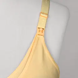 سوتین شیردهی شباهنگ مدل Easy Feeding رنگ لیمویی