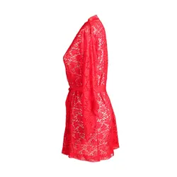 لباس خواب زنانه روبدوشامبر گیپور مدل کلاسیکاشامبر