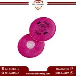 فیلتر ماسک (طرح 3M) کوچک مدل 2091 - فروشگاه میلاد سیفتی