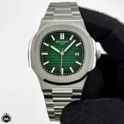 ساعت مچی مردانه پتک فیلیپ ناتیلوس صفحه سبز 90717 Patek Philippe Nautilus - فروشگاه ساعت میراکو | خرید و قیمت انواع ساعت مچی سوپر کپی و اصلی