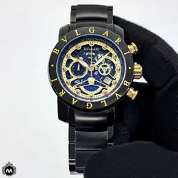 ساعت مچی بولگاری مردانه کرنوگراف مشکی Bvlgari S9680G - فروشگاه ساعت میراکو | خرید و قیمت انواع ساعت مچی سوپر کپی و اصلی