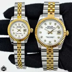 ساعت رولکس دیت جاست دورنگ صفحه صدفی Rolex Datejust RXS1178 - فروشگاه ساعت میراکو | خرید و قیمت انواع ساعت مچی سوپر کپی و اصلی