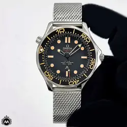 ساعت امگا سی مستر بند حصیری اتوماتیک OMEGA Seamaster SM8342 - فروشگاه ساعت میراکو | خرید و قیمت انواع ساعت مچی سوپر کپی و اصلی