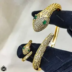 دستبند و انگشتر بولگاری ماری 5225 - فروشگاه ساعت میراکو