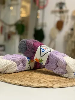 نخ های مکرومه کتان