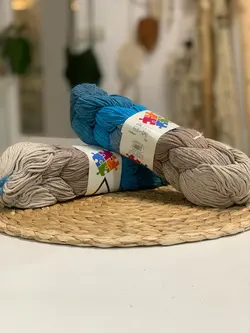 نخ های مکرومه کتان