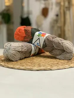 نخ های مکرومه کتان