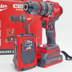 دریل شارژی موتور براشلس میلواکی 36 ولت مدل DCD701MD1E