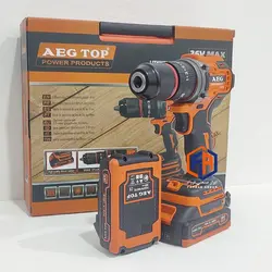 دریل شارژی 36 ولت آاگ موتور براشلس مدل XDJ-1036