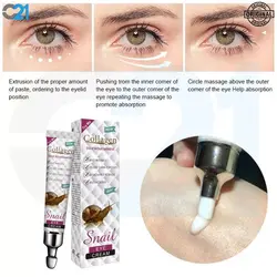 کرم دور چشم کلاژن عصاره حلزون Collagen Snail