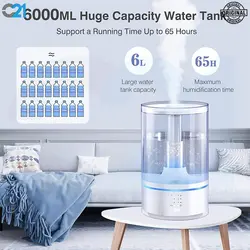 بخور سرد دیجیتال 6 لیتری ریموت کنترل دار گوچر مدل Gocheer S1