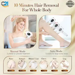 دستگاه لیزر خانگی صورت و بدن ۱میلیون شات Sarlisi IPL