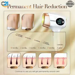 دستگاه لیزر خانگی صورت و بدن ۱میلیون شات Sarlisi IPL