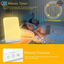 لامپ ال ای دی لایت تراپی نور درمانی مدل LQ-06 1000LUX