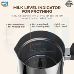 کف و فوم ساز شیر VAVA milk frother AV-EB008 manual