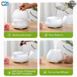 بخور سرد همراه با اسانس HOMASY مدل HM609A