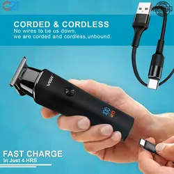 ماشین اصلاح موی سر و صورت وی جی ار مدل VGR V-937